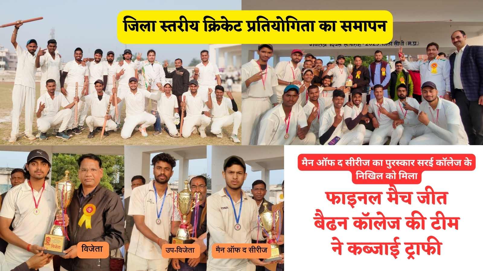 District level cricket competition