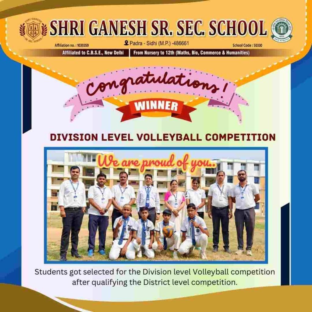 Division level Volleyball competition