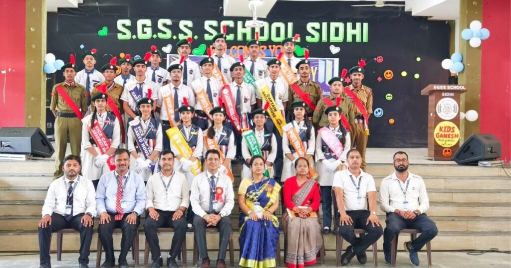 Investiture ceremony AT SGSS