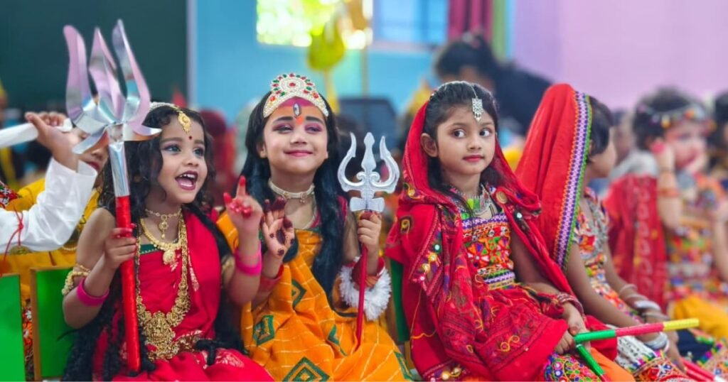 celebrated Navratri