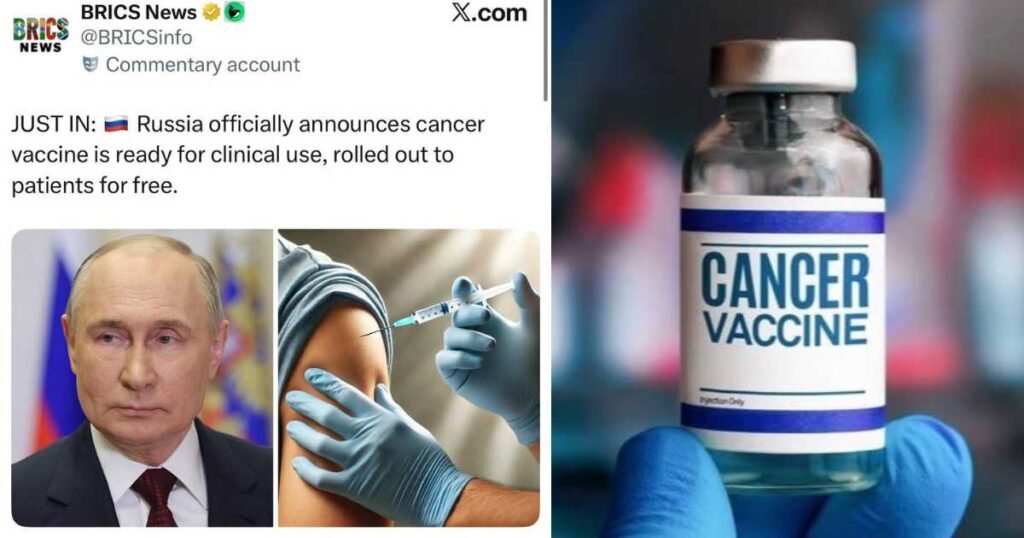 A vaccine to cure cancer is ready