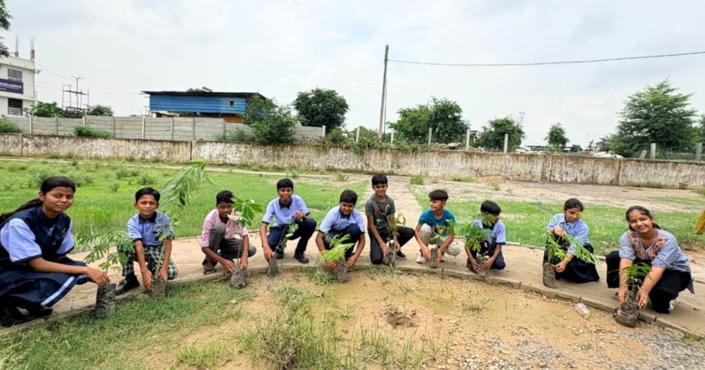 sengol school TreePlantation