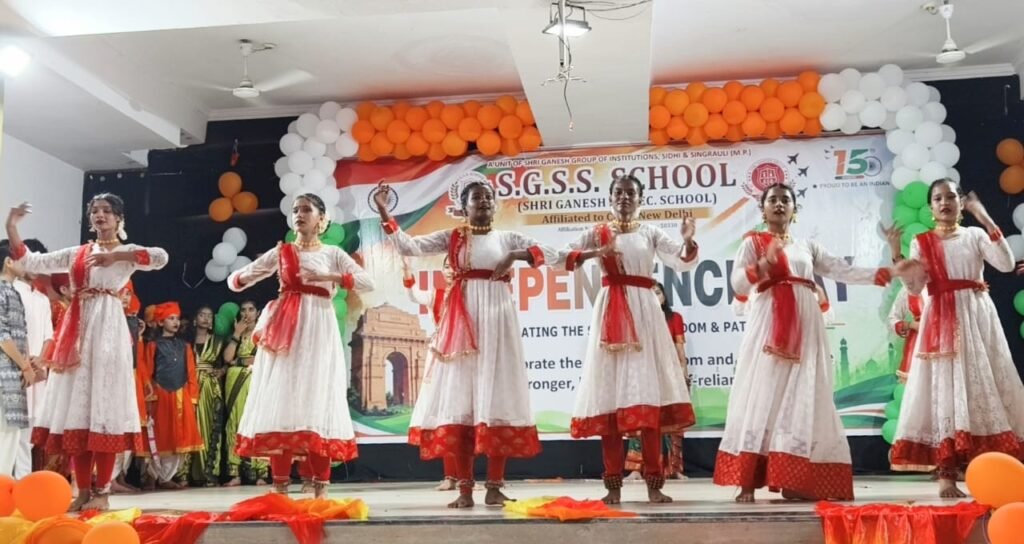 SGSS School Sidhi Independence Day 2026