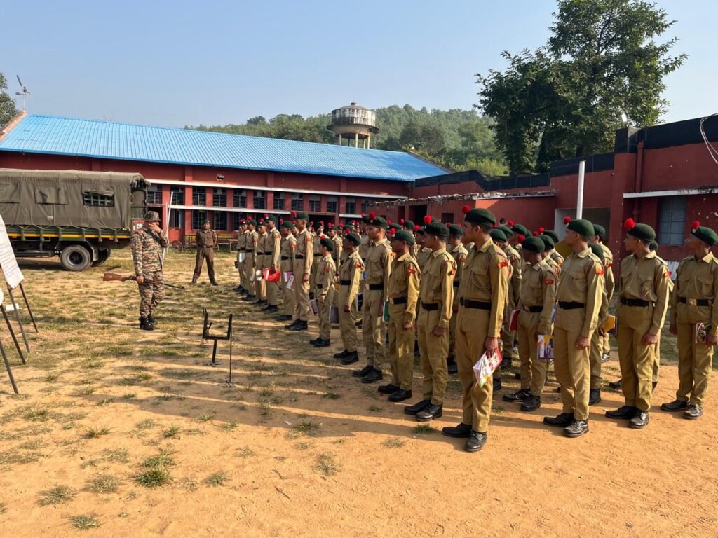 एनसीसी शिविर सीधी